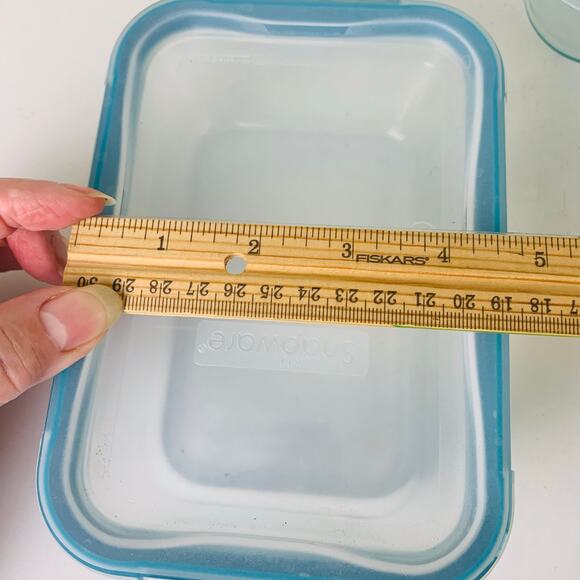 Snapware Total Solution Glass Food Storage Containers Set with Plastic Lids 3Pcs - Picture 8 of 9